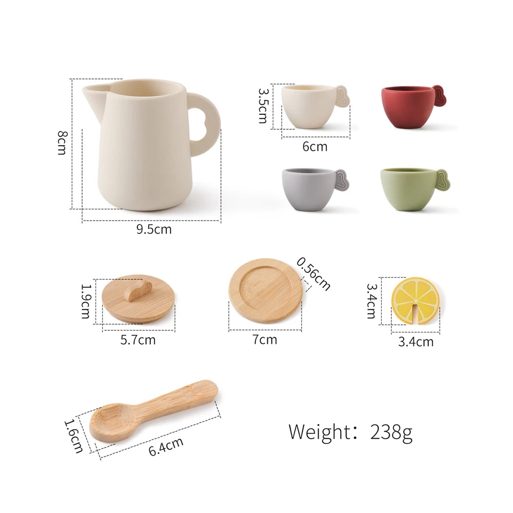 Children Silicone Tea Set