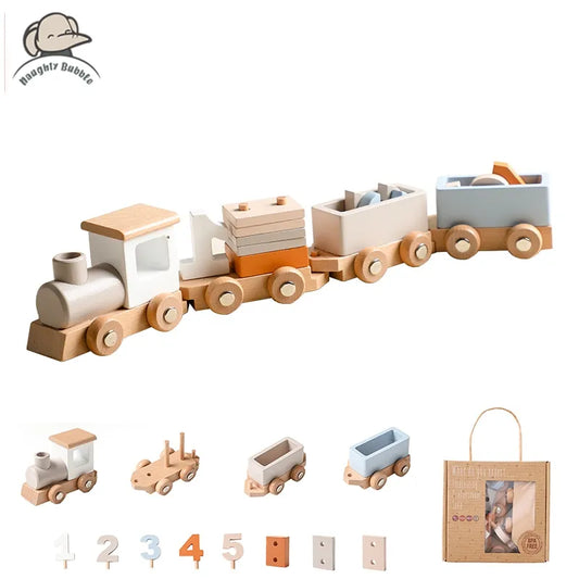 Wooden Birthday Train & More