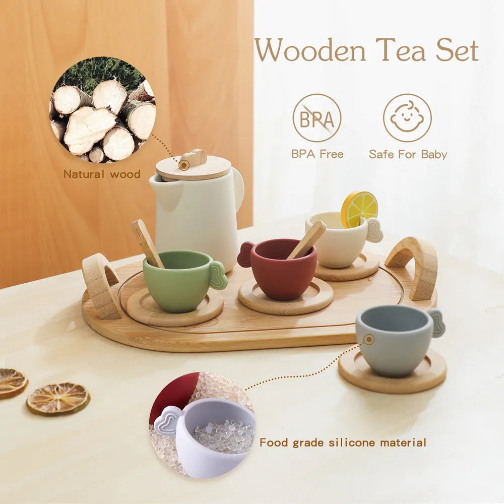 Children Silicone Tea Set